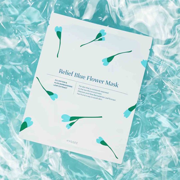 relief blue flower mask 35ml