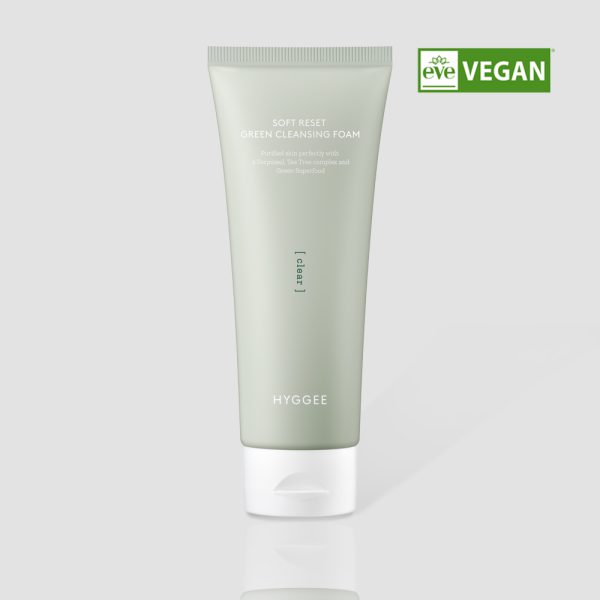 green cleansing foam